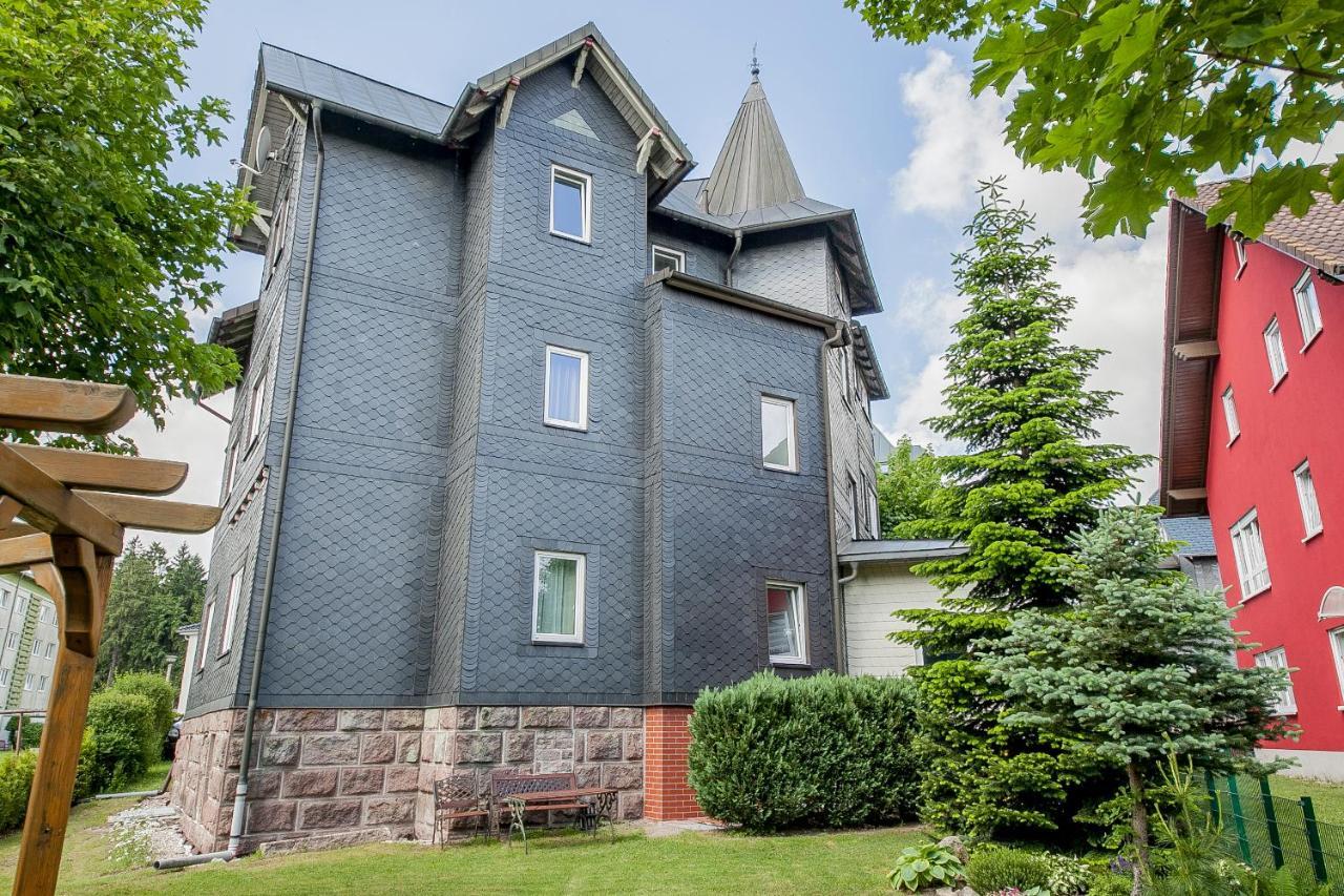 Haus Repin, Oberhof, Historische Villa Am Rennsteig, Thueringer Wald Esterno foto